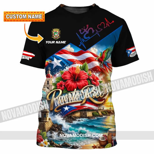 Unisex Shirt - Custom Puerto Rico Shirt - T-shirt