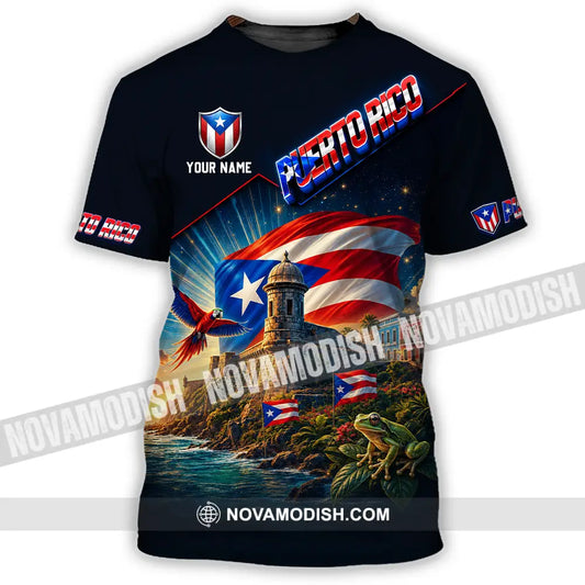 Unisex Shirt - Custom Puerto Rico Shirt - T-Shirt / S - T-shirt