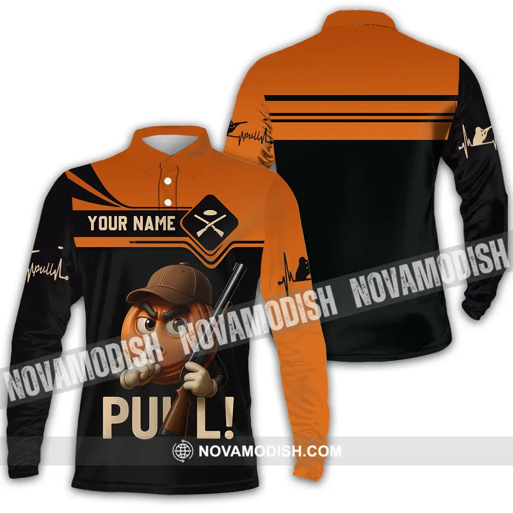 Unisex Shirt - Custom Pull Shirt Long Sleeve Polo / S T-shirt