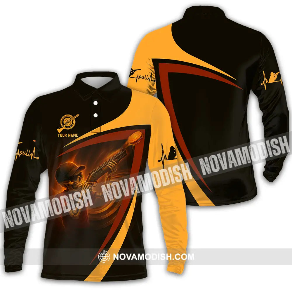 Unisex Shirt - Custom Pull Shirt Long Sleeve Polo / S T-shirt