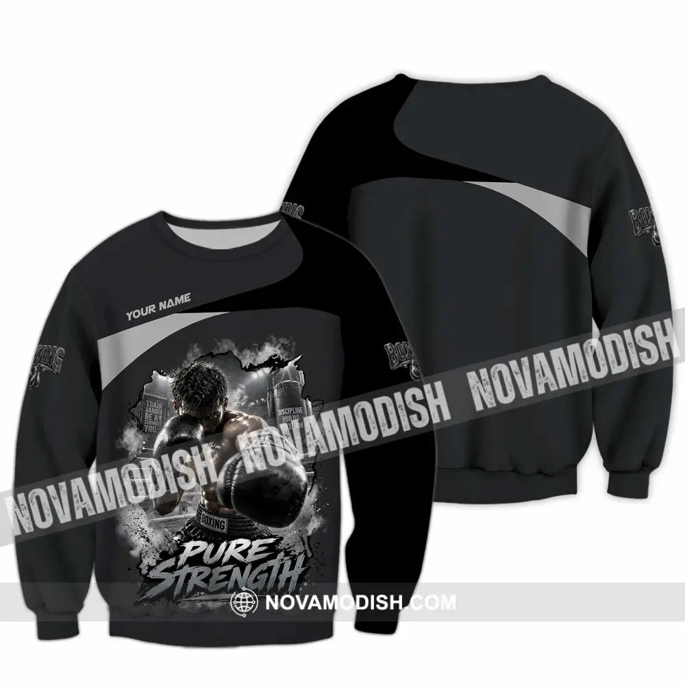 Unisex Shirt - Custom Pure Strength Shirt - Long Sleeve / S - T-shirt