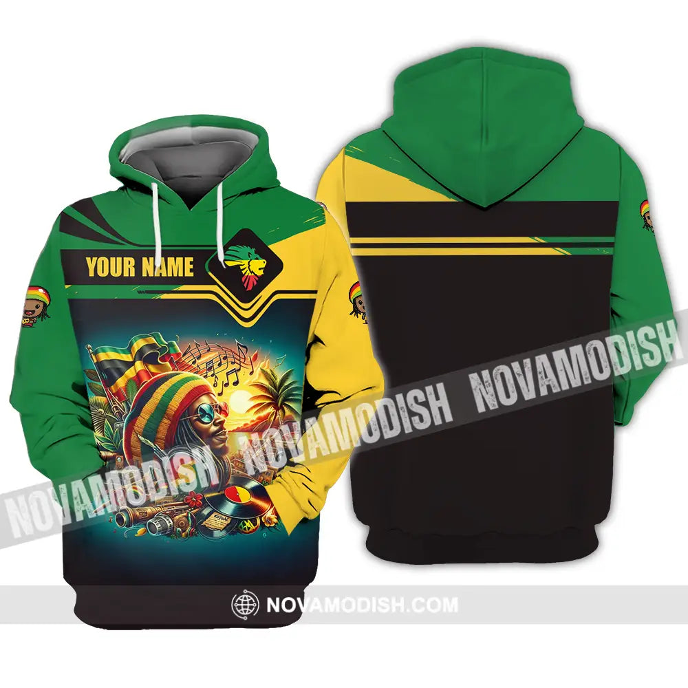 Unisex Shirt - Custom Reggae Shirt Hoodie / S T-shirt