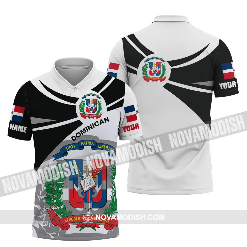 Unisex Shirt - Custom Republic Dominican Shirt Polo Shirt / S T-shirt