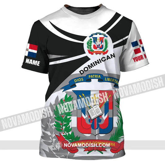 Unisex Shirt - Custom Republic Dominican Shirt T-Shirt / S T-shirt