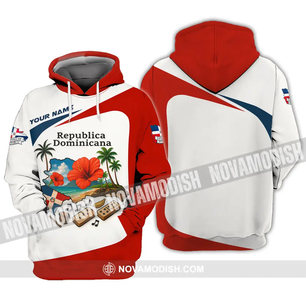 Unisex Shirt - Custom Republic Dominicana Shirt Hoodie / S T-shirt