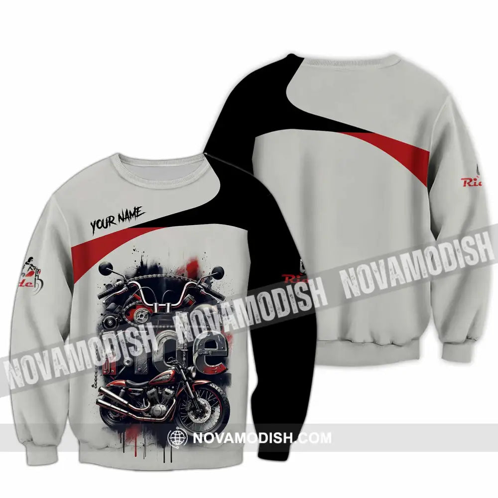 Unisex Shirt - Custom Ride 3D Shirt Long Sleeve / S T-shirt