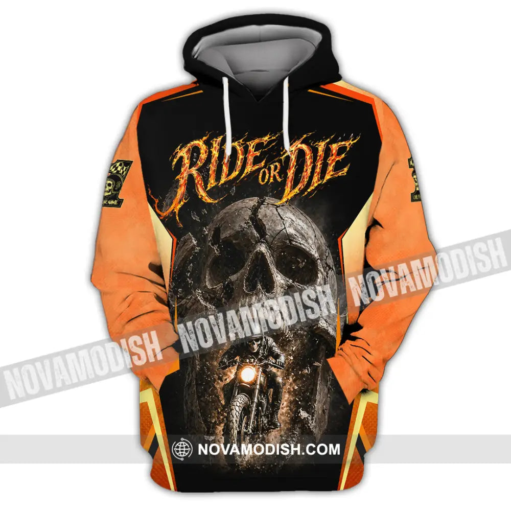 Unisex Shirt - Custom Ride Or Die 3D Shirt - Hoodie / S - T-shirt