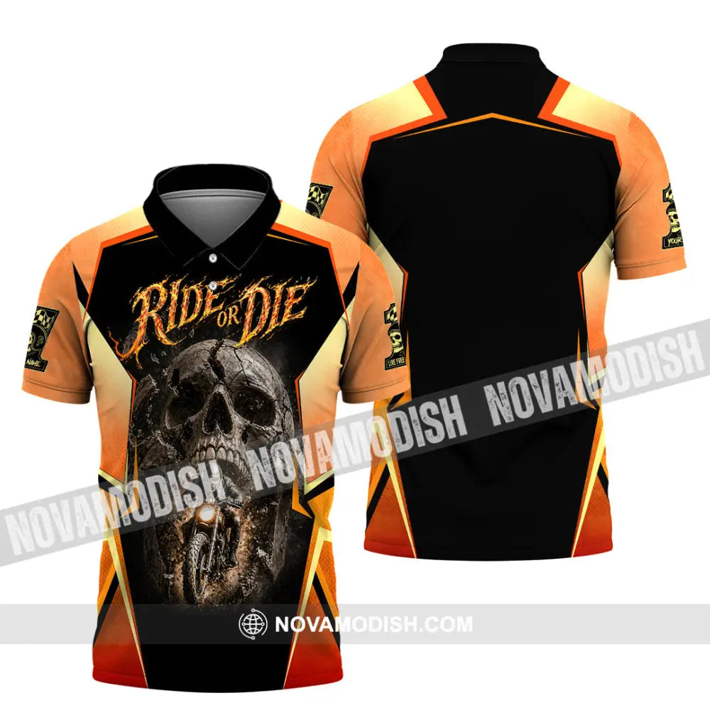 Unisex Shirt - Custom Ride Or Die 3D Shirt - Polo Shirt / S - T-shirt