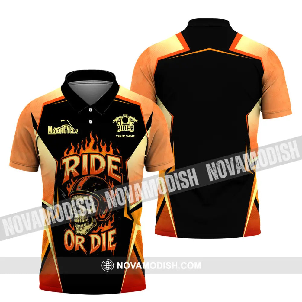 Unisex Shirt - Custom Ride Or Die 3D Shirt - Polo Shirt / S - T-shirt