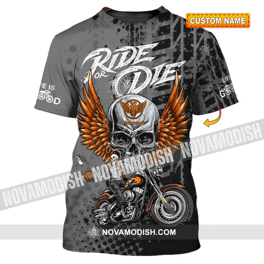 Unisex Shirt - Custom Ride Or Die 3D Shirt - T-shirt