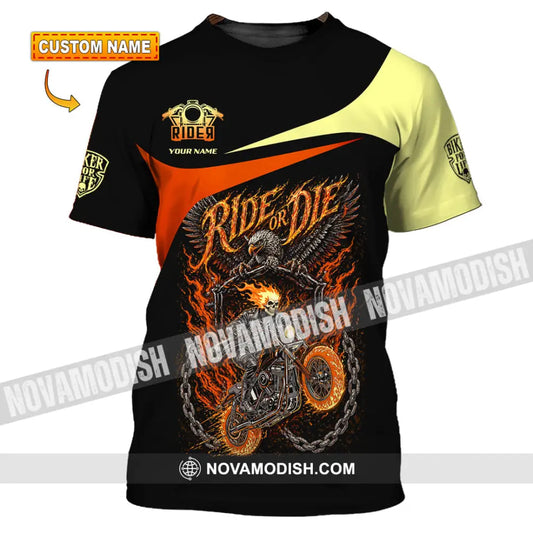 Unisex Shirt - Custom Ride Or Die 3D Shirt - T-shirt