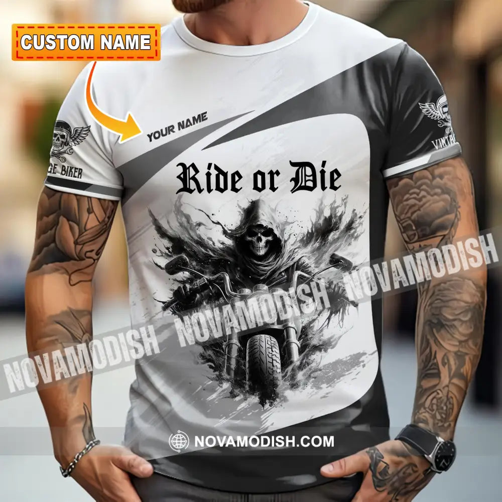 Unisex Shirt - Custom Ride Or Die 3D Shirt T-shirt