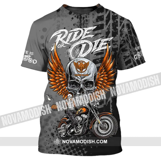 Unisex Shirt - Custom Ride Or Die 3D Shirt - T-Shirt / S - T-shirt