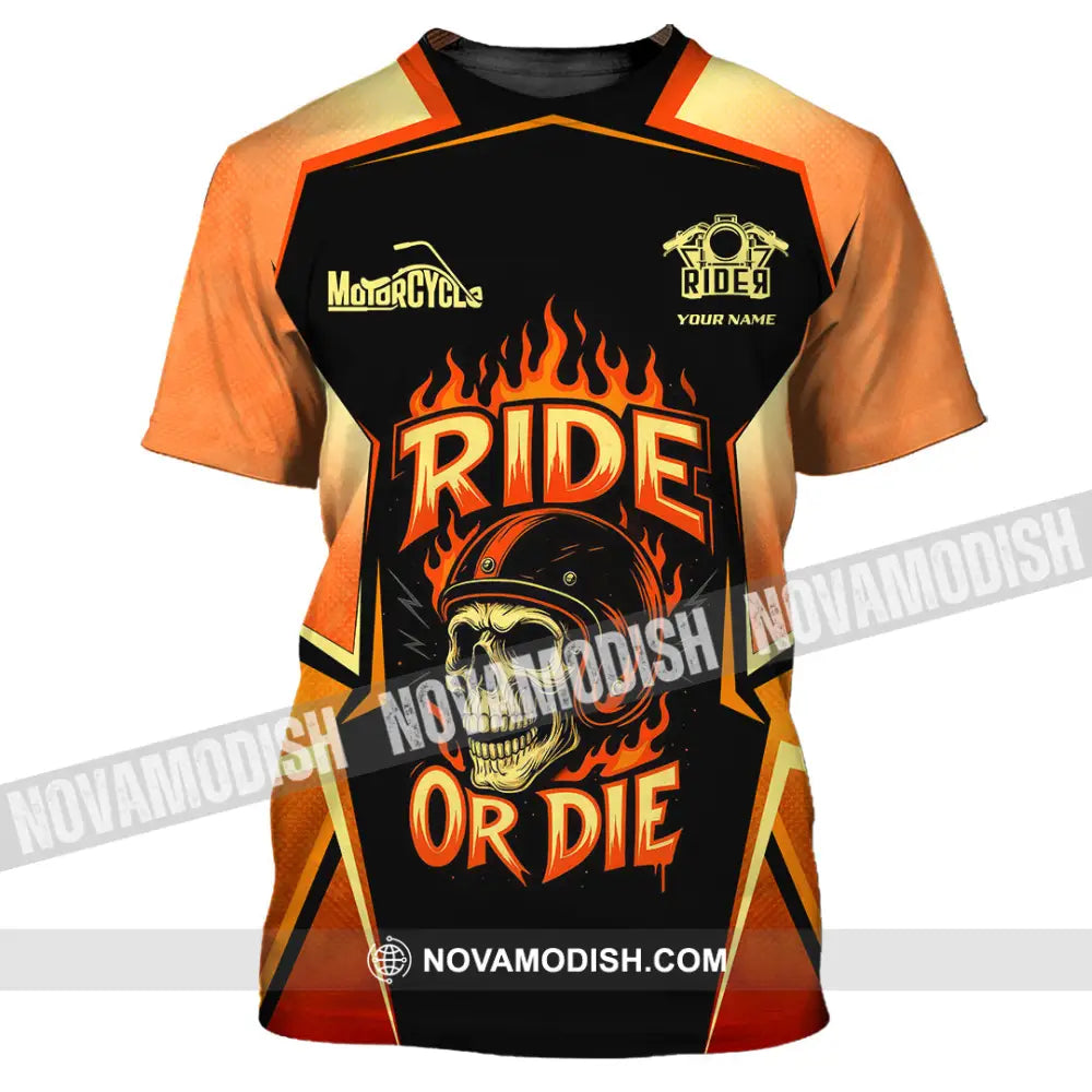 Unisex Shirt - Custom Ride Or Die 3D Shirt - T-Shirt / S - T-shirt
