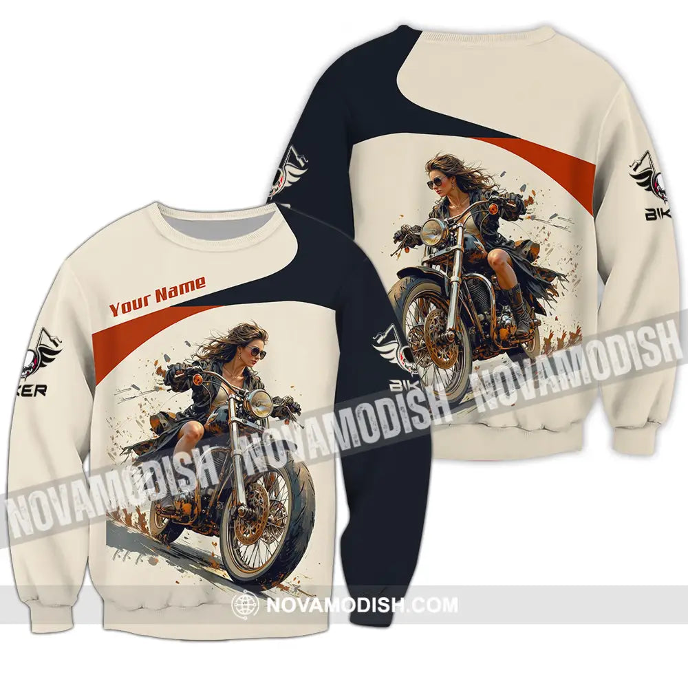 Unisex Shirt - Custom Rider 3D Shirt - Long Sleeve / S - T-shirt