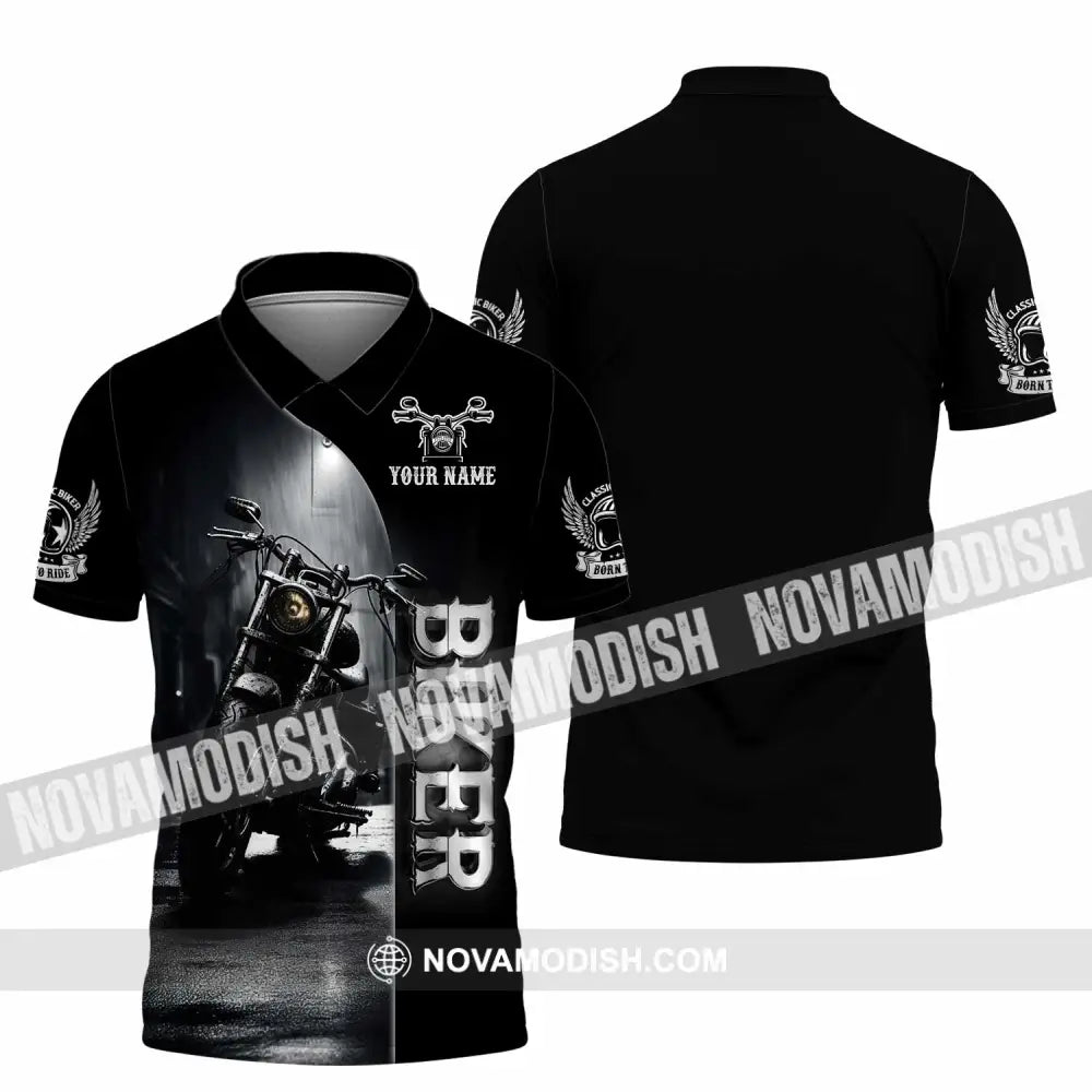 Unisex Shirt - Custom Rider 3D Shirt Polo Shirt / S T-shirt