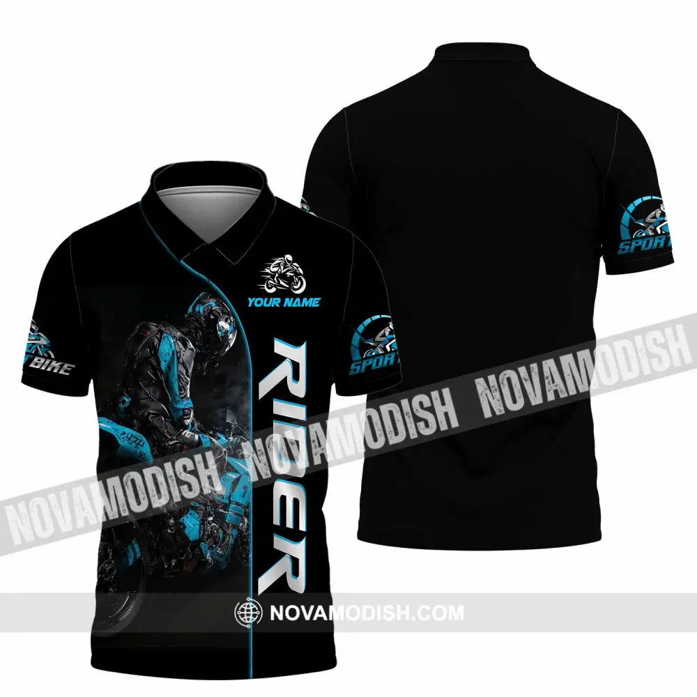 Unisex Shirt - Custom Rider 3D Shirt Polo Shirt / S T-shirt