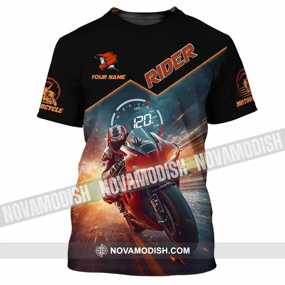 Unisex Shirt - Custom Rider 3D Shirt T-Shirt / S T-shirt