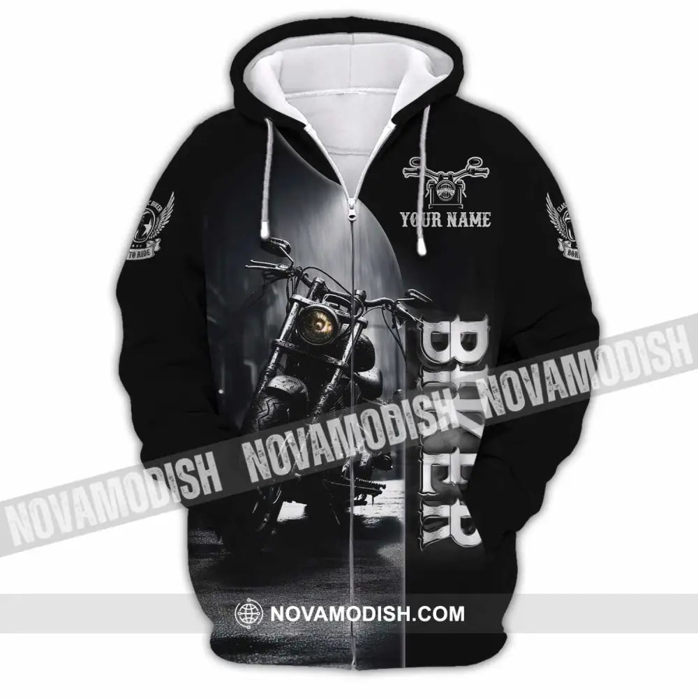 Unisex Shirt - Custom Rider 3D Shirt Zipper Hoodie / S T-shirt