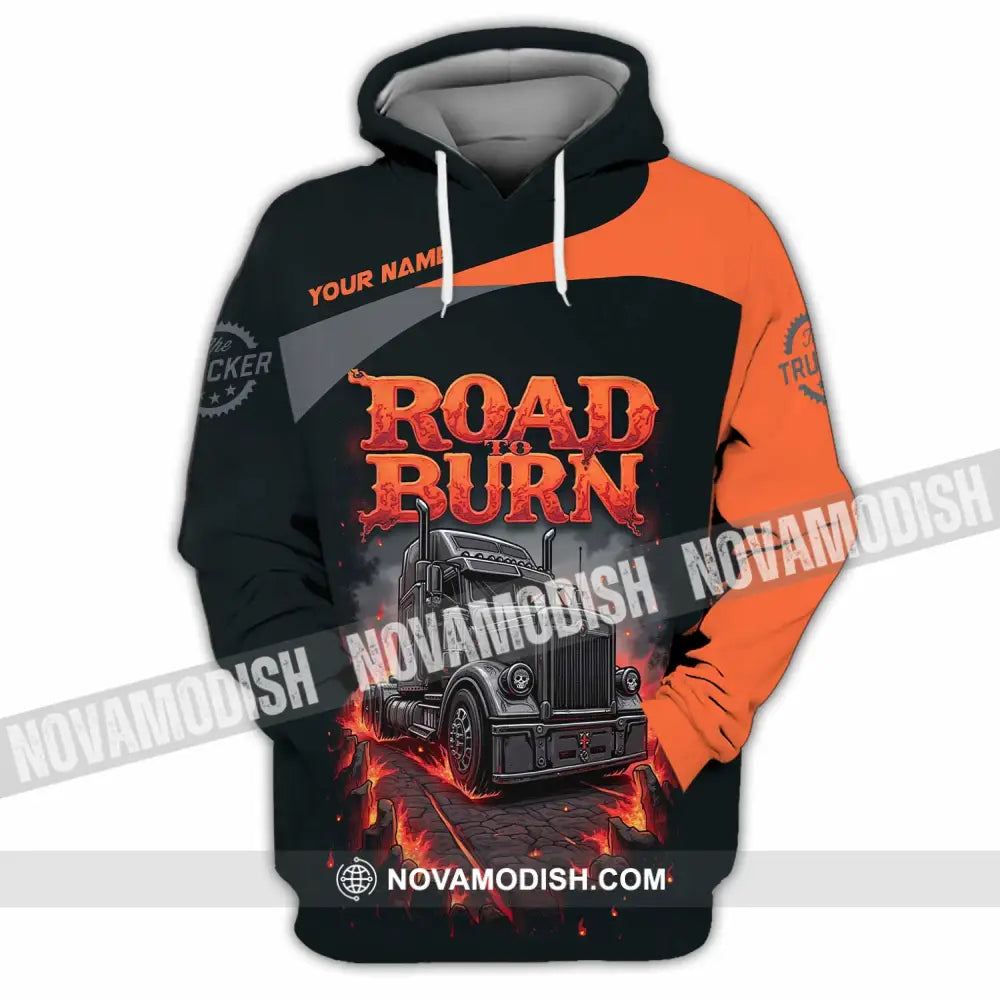 Unisex Shirt - Custom Road Born 3D Shirt Hoodie / S T-shirt