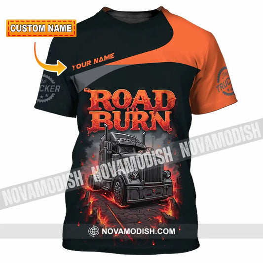 Unisex Shirt - Custom Road Born 3D Shirt T-shirt