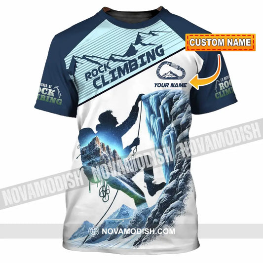 Unisex Shirt - Custom Rock Climbing Shirt T-shirt