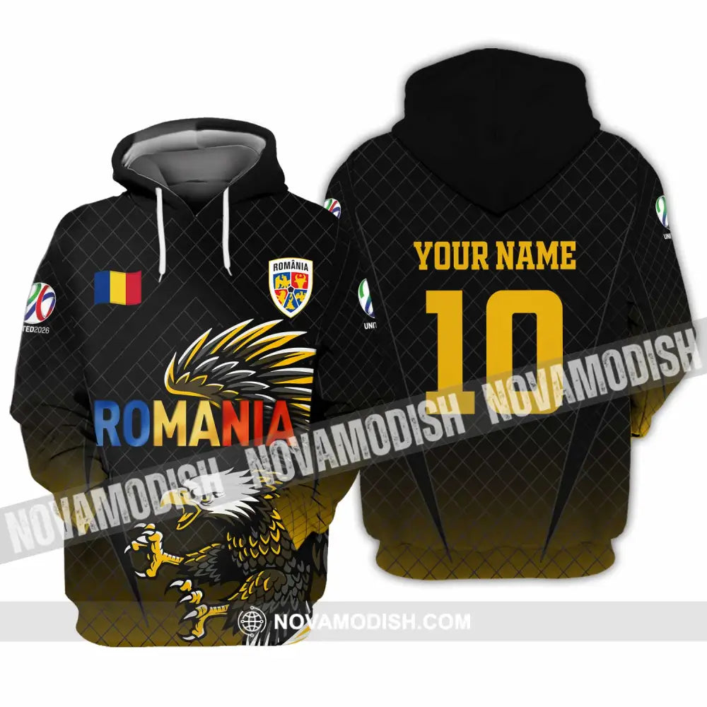 Unisex Shirt - Custom Romania 3D Shirt Hoodie / S T-shirt