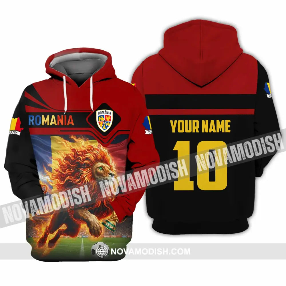 Unisex Shirt - Custom Romania 3D Shirt Hoodie / S T-shirt