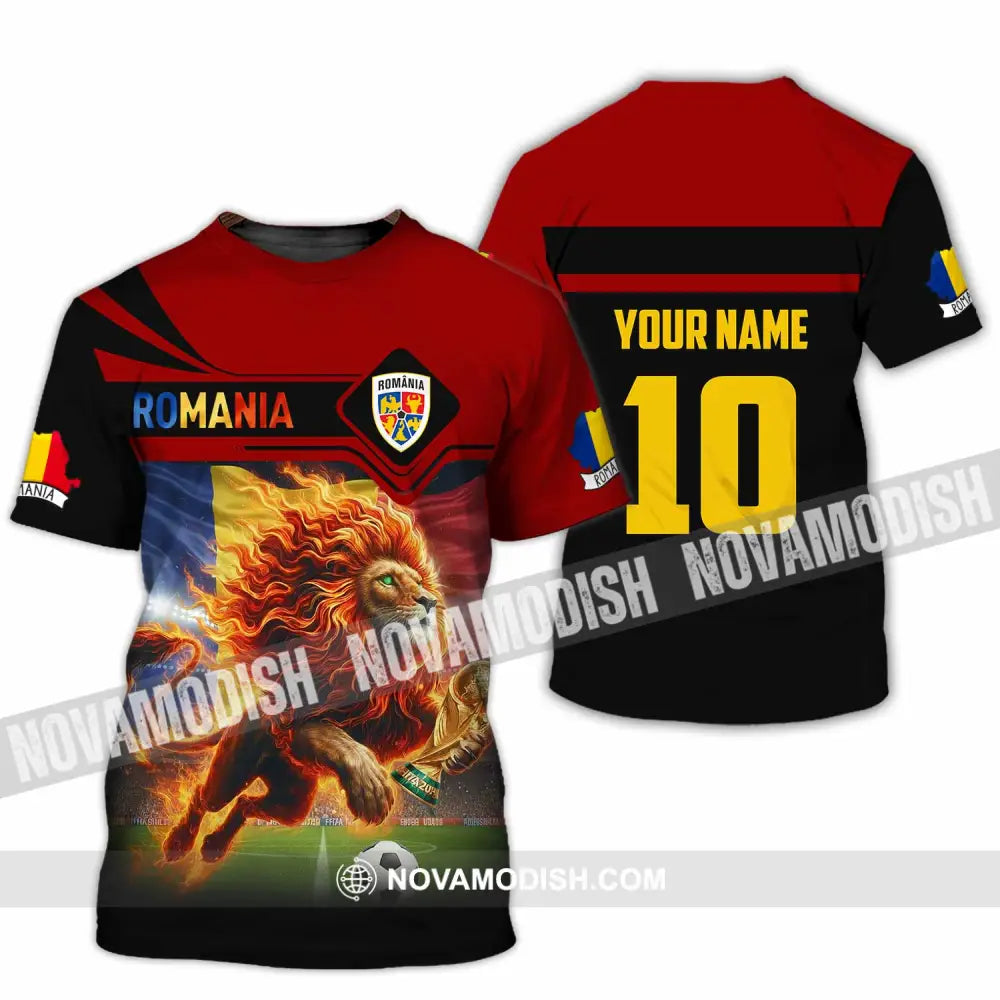 Unisex Shirt - Custom Romania 3D Shirt T-Shirt / S T-shirt