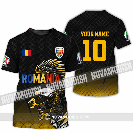 Unisex Shirt - Custom Romania 3D Shirt T-Shirt / S T-shirt