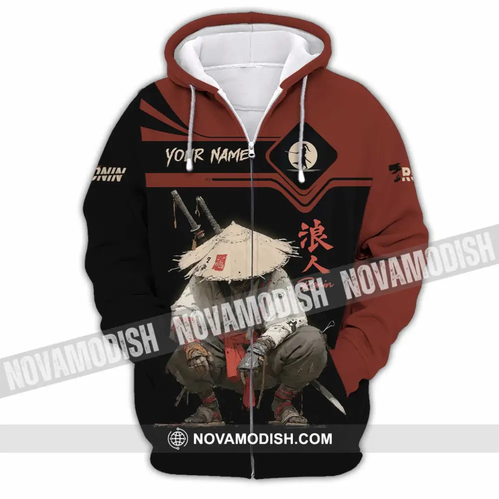 Unisex Shirt - Custom Ronin Shirt - Zipper Hoodie / S - T-shirt