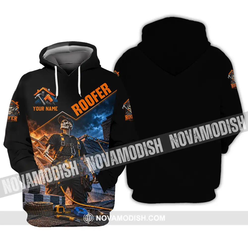 Unisex Shirt - Custom Roofer Shirt - Hoodie / S - T-shirt