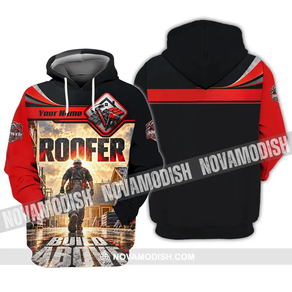 Unisex Shirt - Custom Roofer Shirt - Hoodie / S - T-shirt