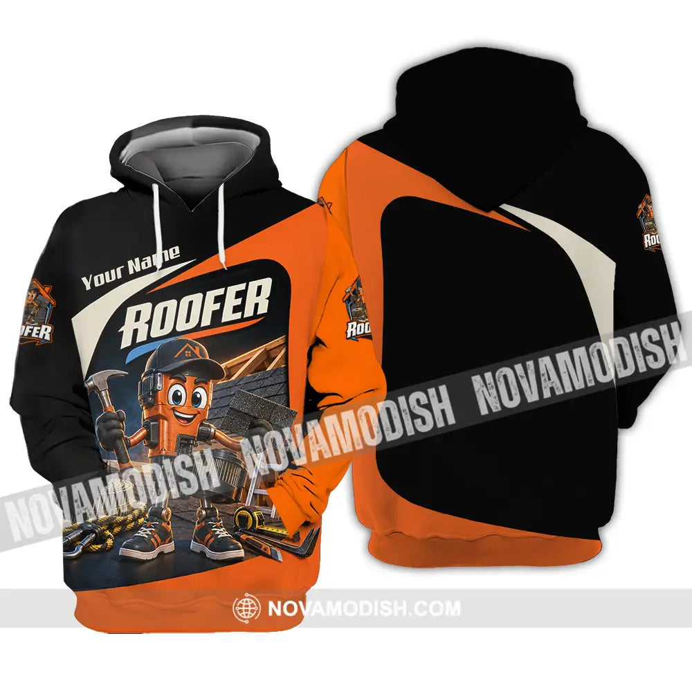 Unisex Shirt - Custom Roofer Shirt - Hoodie / S - T-shirt