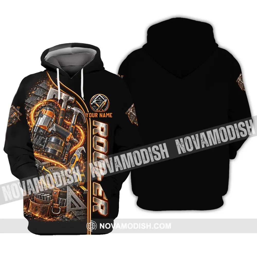 Unisex Shirt - Custom Roofer Shirt - Hoodie / S - T-shirt