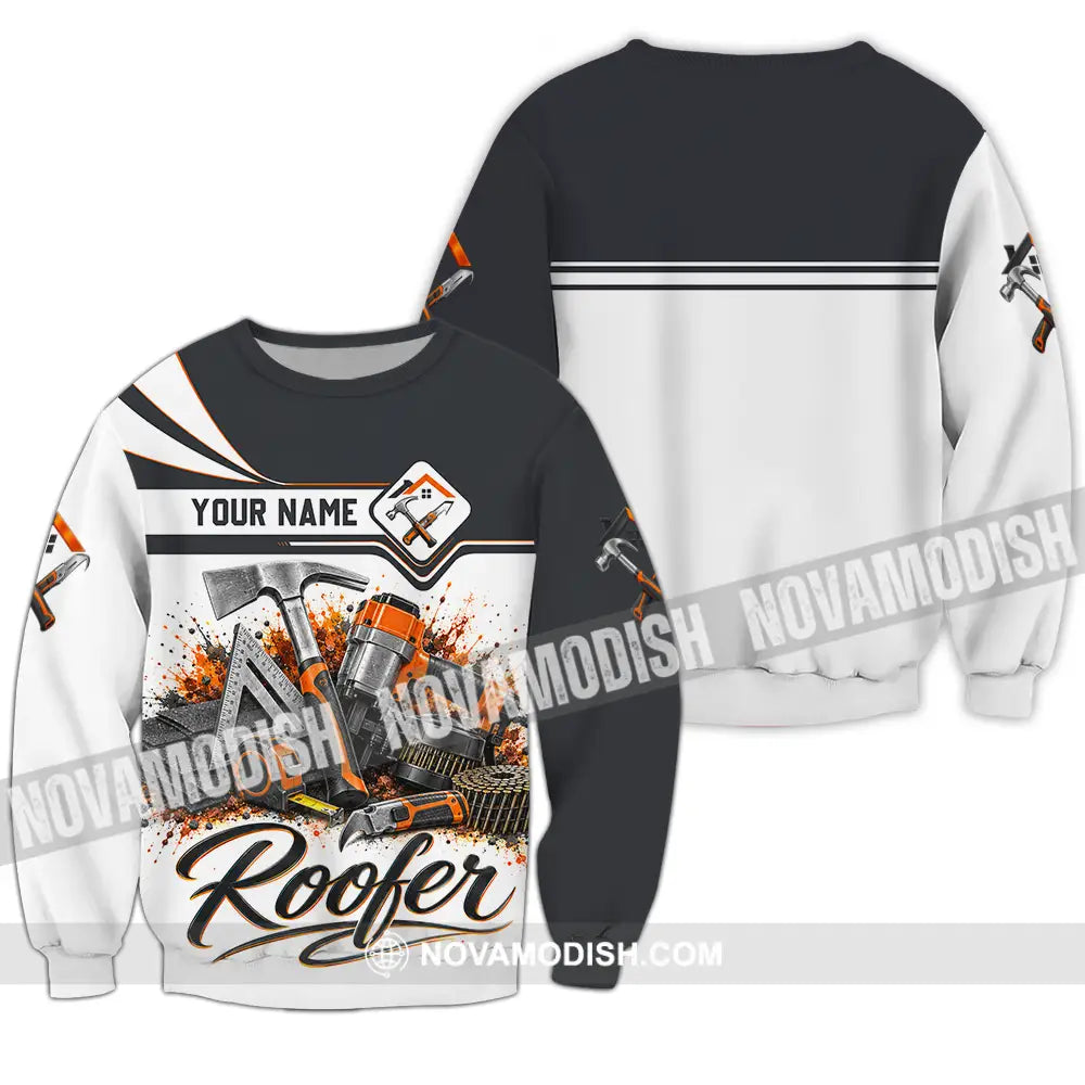 Unisex Shirt - Custom Roofer Shirt - Long Sleeve / S - T-shirt