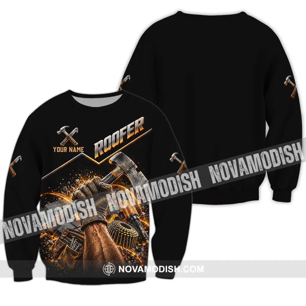 Unisex Shirt - Custom Roofer Shirt - Long Sleeve / S - T-shirt
