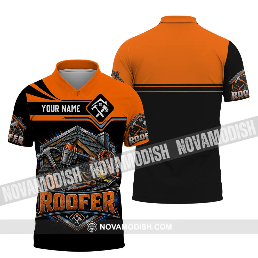 Unisex Shirt - Custom Roofer Shirt - Polo Shirt / S - T-shirt
