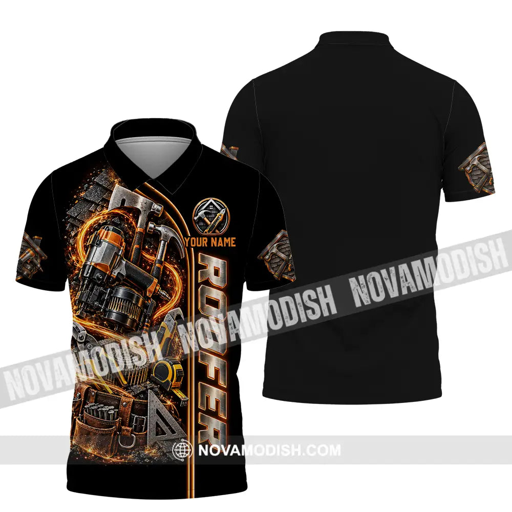 Unisex Shirt - Custom Roofer Shirt - Polo Shirt / S - T-shirt