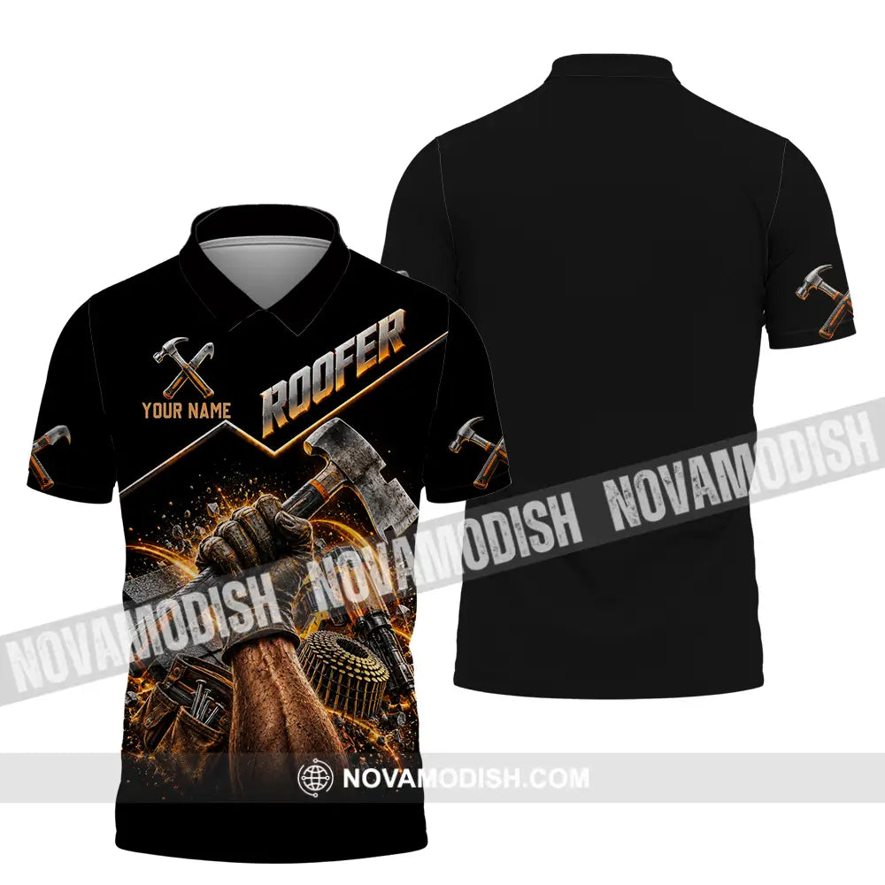 Unisex Shirt - Custom Roofer Shirt - Polo Shirt / S - T-shirt