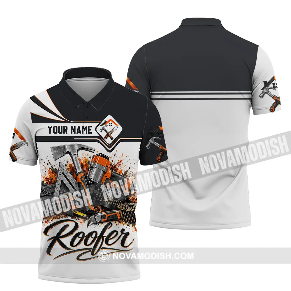 Unisex Shirt - Custom Roofer Shirt - Polo Shirt / S - T-shirt