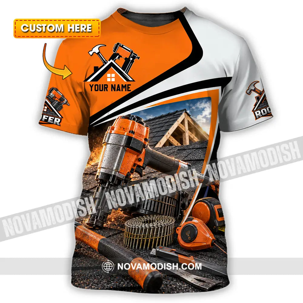 Unisex Shirt - Custom Roofer Shirt - T-shirt