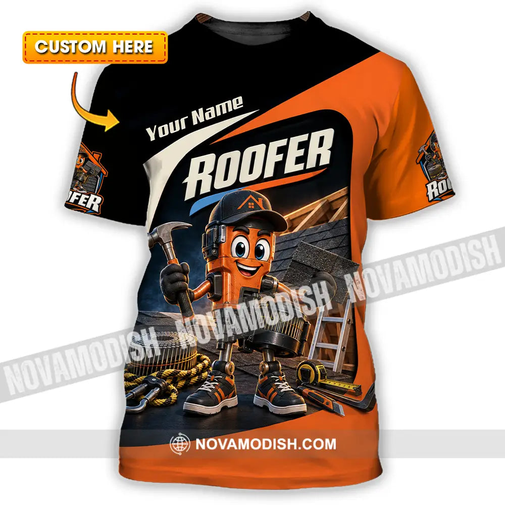 Unisex Shirt - Custom Roofer Shirt - T-shirt