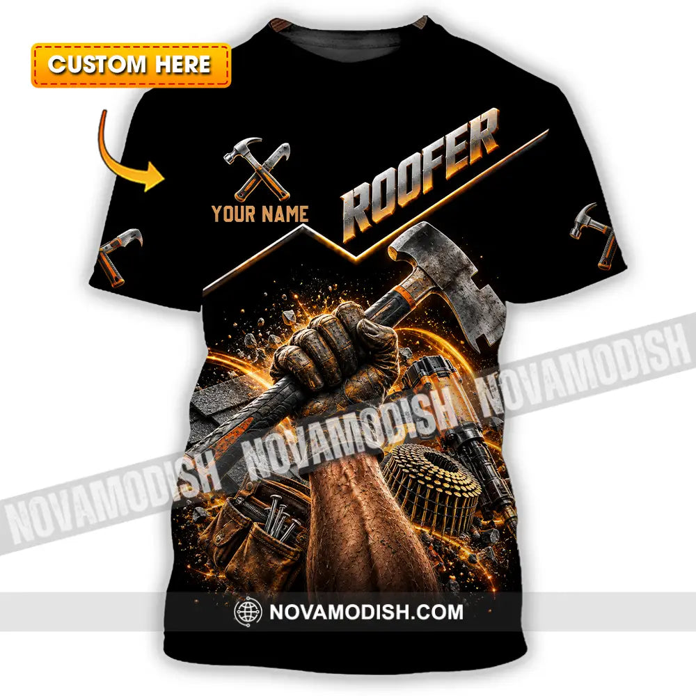 Unisex Shirt - Custom Roofer Shirt - T-shirt