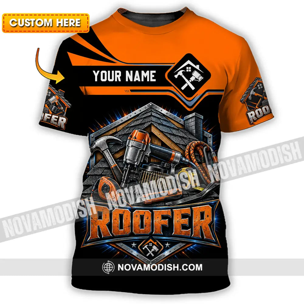 Unisex Shirt - Custom Roofer Shirt - T-shirt