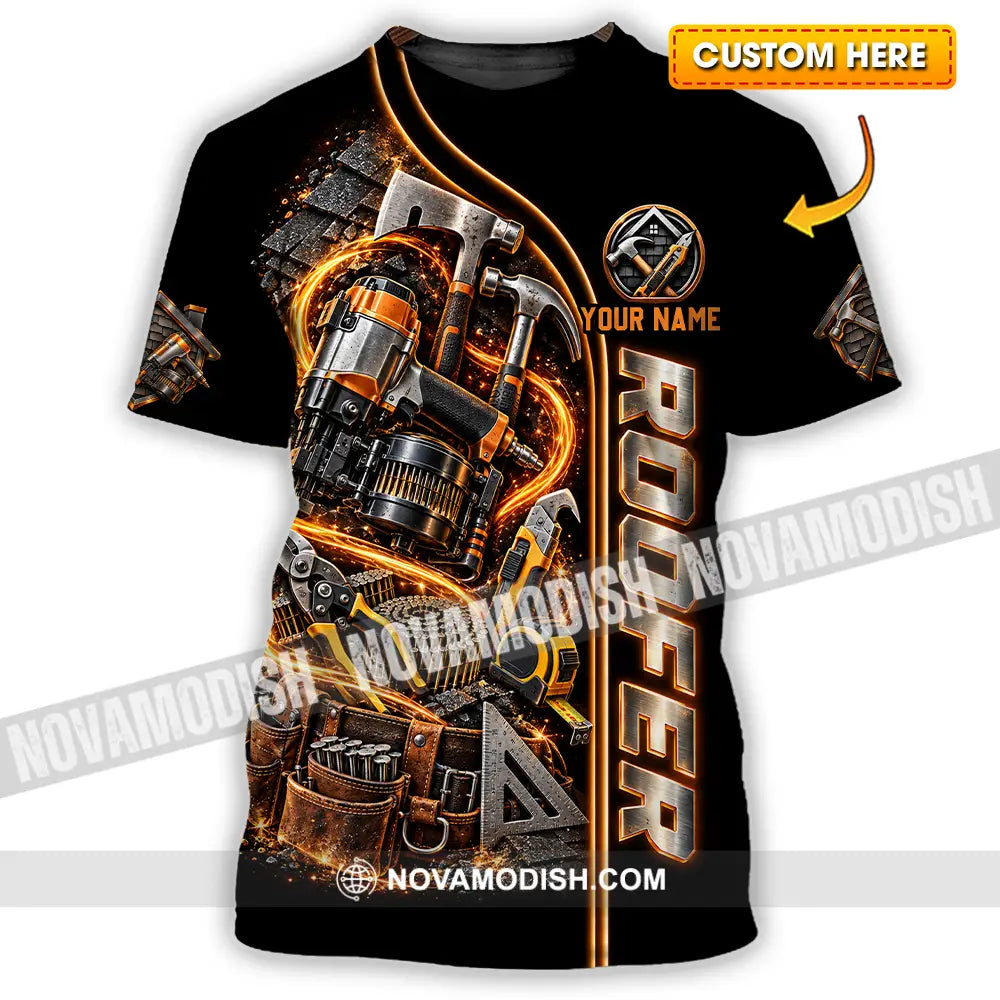 Unisex Shirt - Custom Roofer Shirt - T-shirt