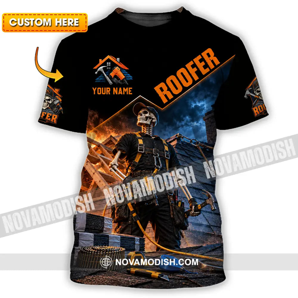 Unisex Shirt - Custom Roofer Shirt - T-shirt