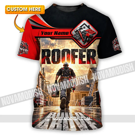Unisex Shirt - Custom Roofer Shirt - T-shirt