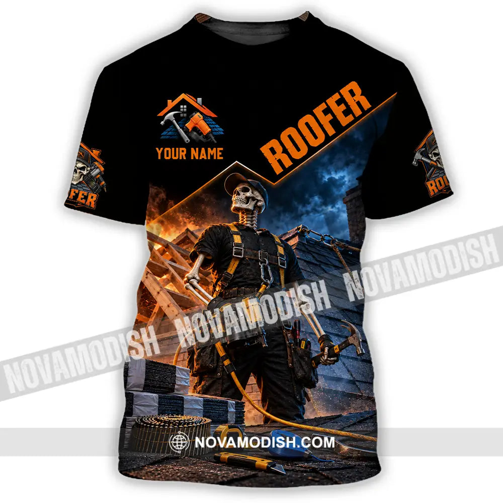 Unisex Shirt - Custom Roofer Shirt - T-Shirt / S - T-shirt