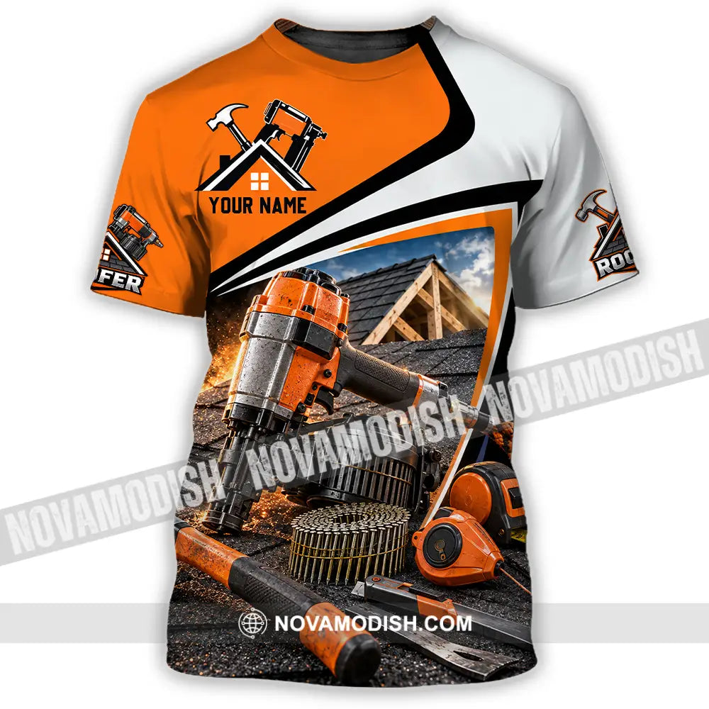 Unisex Shirt - Custom Roofer Shirt - T-Shirt / S - T-shirt